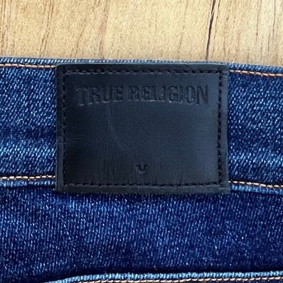 TRUE RELIGION BECCA TWISTED SEAM BOOTCUT Women’s Mid Rise Jeans sz 28 NWT - Picture 6 of 16